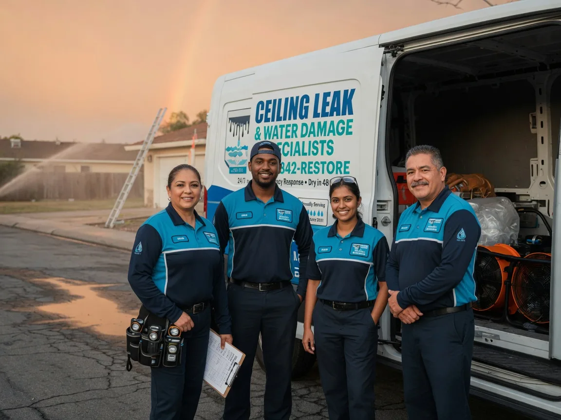 Ceiling Leak Cleanup company in Amesville, OH
